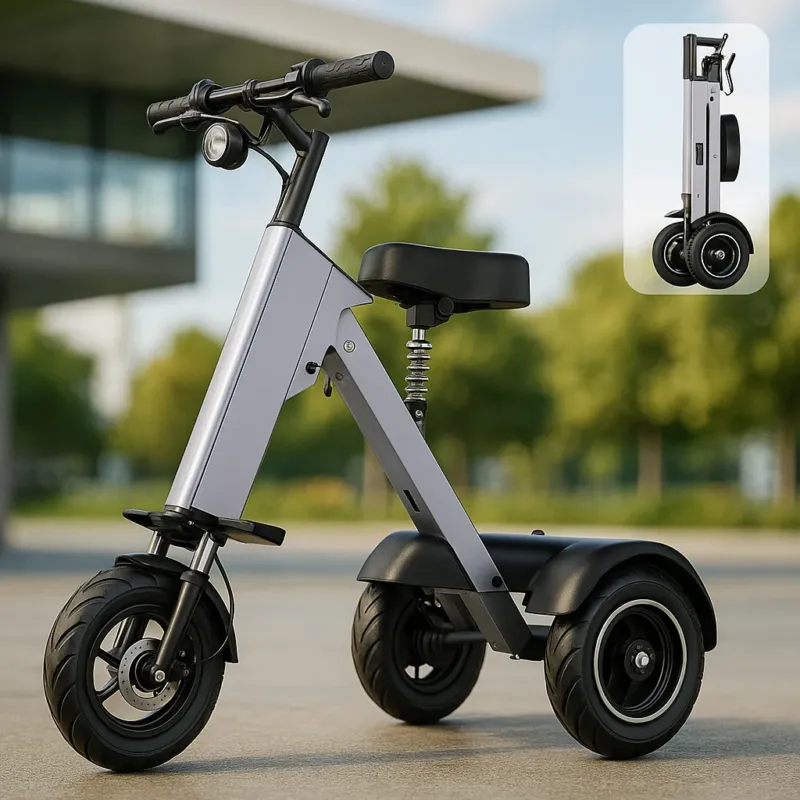 3-Wheel Balanced Foldable Electric Scooter - Image 0