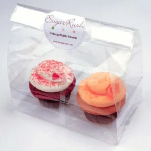 CBG2 Duo Cupcake bag set 17.5x10x22.5 cm.