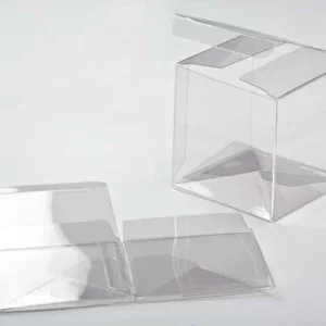 Plastic Gift Boxes 12.7x7.6x5.1cm Food Safe with Autolock Bottom