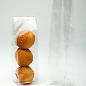 Block Bottom Bags Super Clear 5.1x5.1x21cm