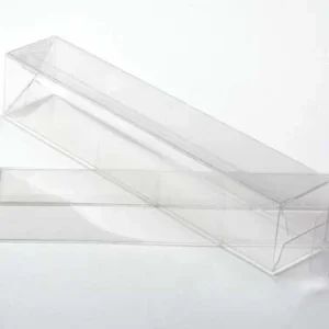 Plastic Gift Boxes 7.6x7.6x30.5cm Autolock Bottom