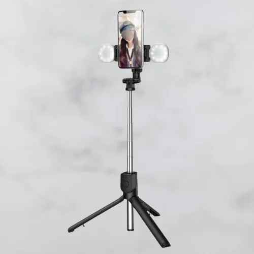 Multifunctional Foldable Selfie Ring Tripod - Image 0