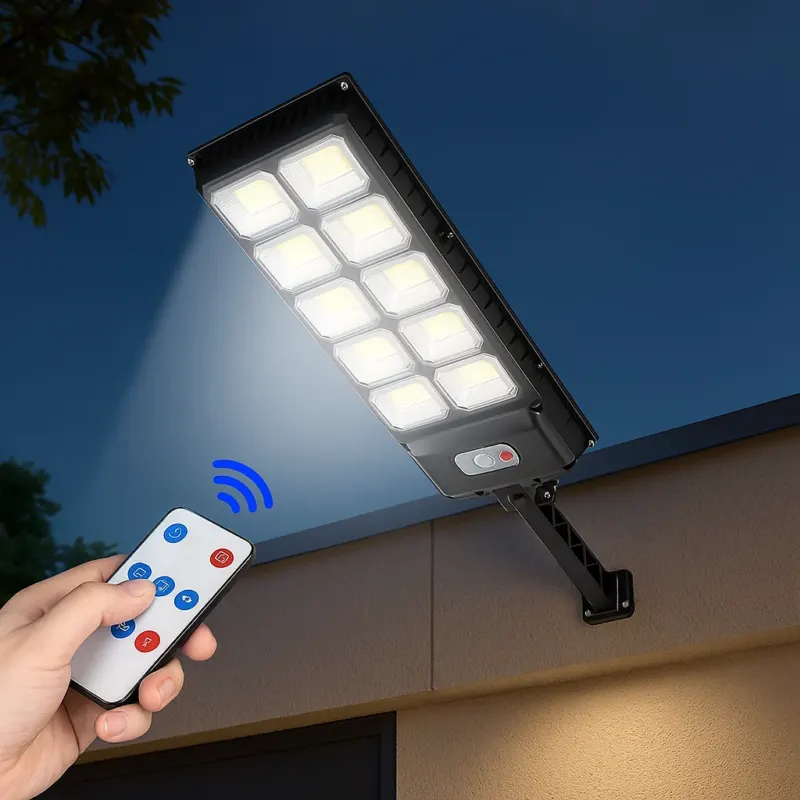 Motion Sense High Lumen Solar Outdoor Lamp - Image 0