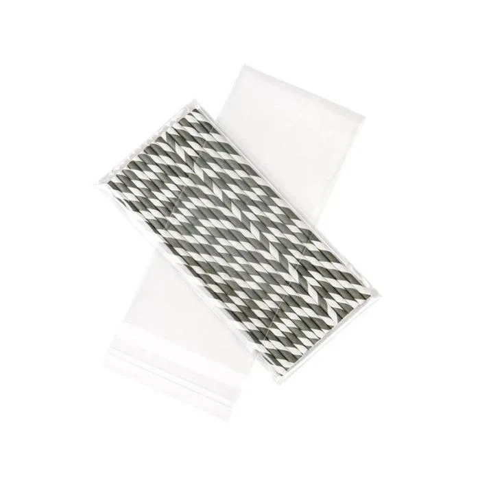 Plastic Bags 11.5x22cm Transparent and reclosable (100 pcs)