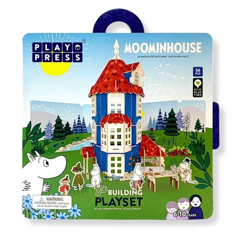 Bau & Spiel 3D Set Steckspiel 'Moomins Haus' 6+
