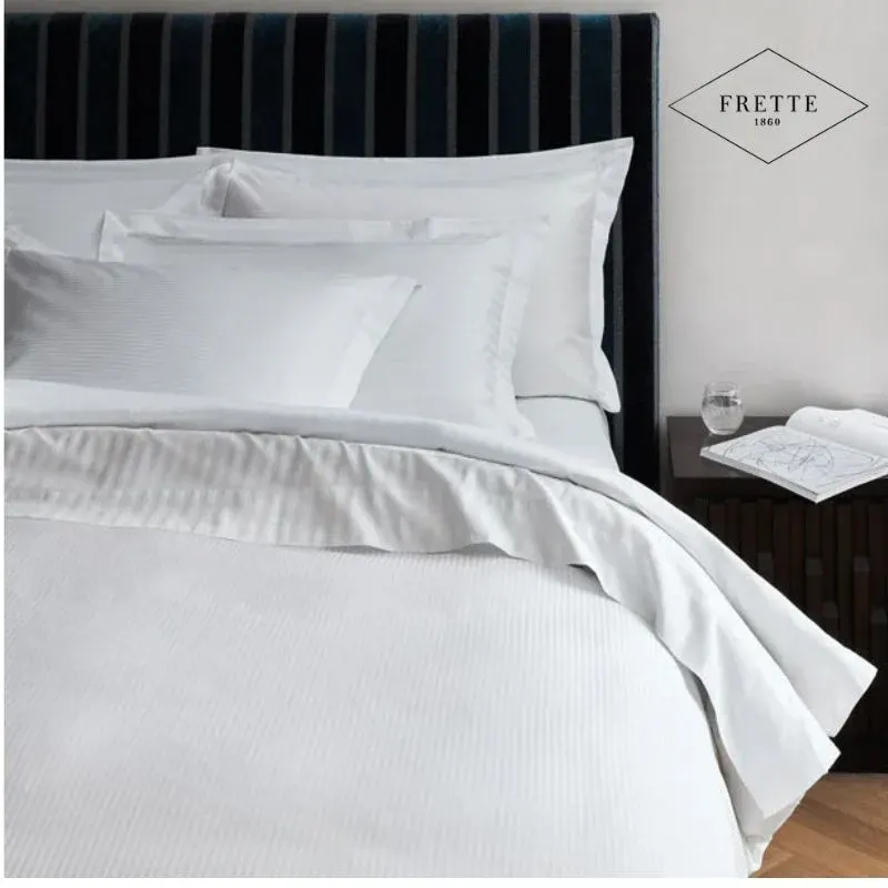 Copripiumino Raso Rigato 300 fili cm 255x205 (matrimoniale) - Frette