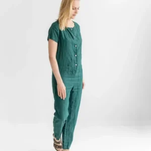 Linen Jumpsuit with Front Pockets - Epic Linen luxury linen