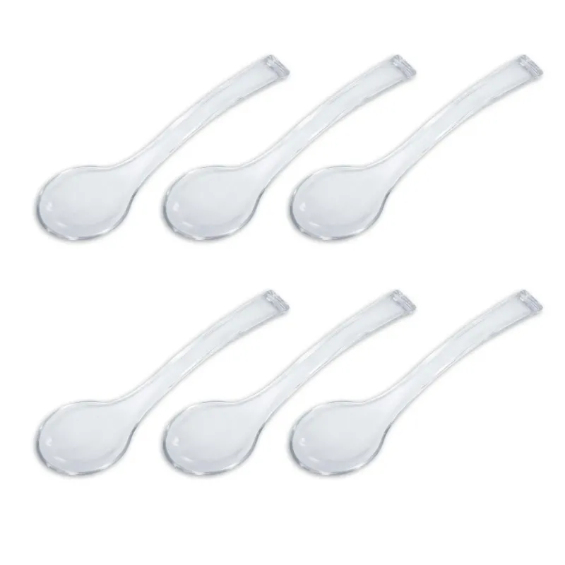 Feinkostlöffel Buffet Löffel Kunststoff 6er Set - CPGASTRO