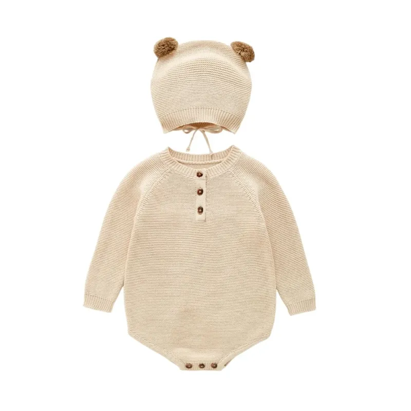 Baby Feinstrick-Body 'Natura' 100% Bio Baumwolle