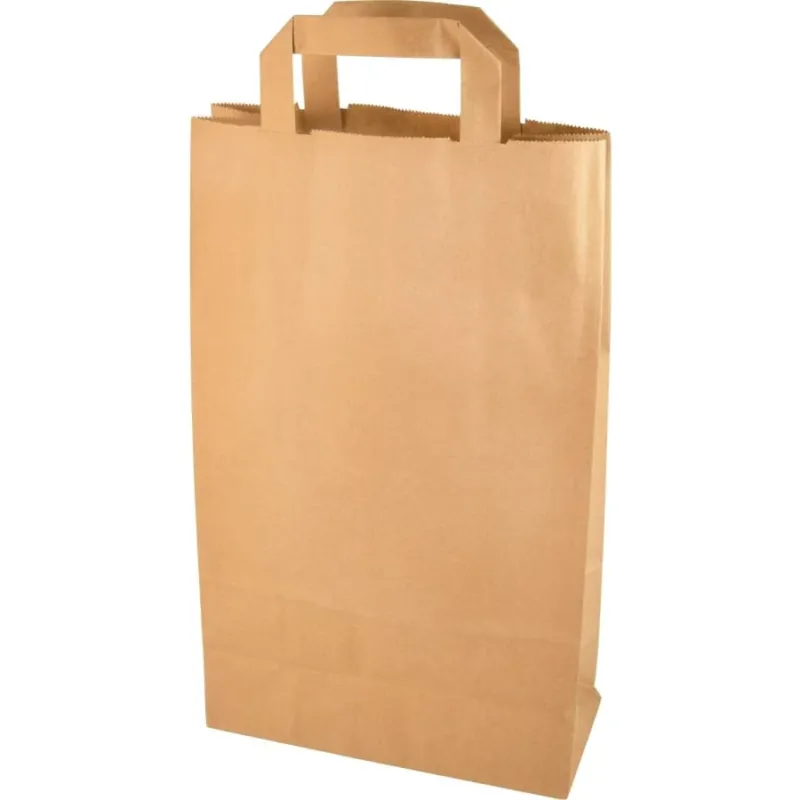 Papstar Tragetaschen, 36 x 22 x 10 cm, braun