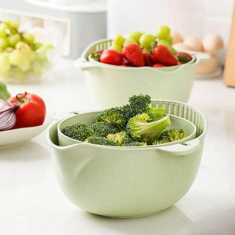 Multifunctional Double-Layer Drain Basket - Image 0