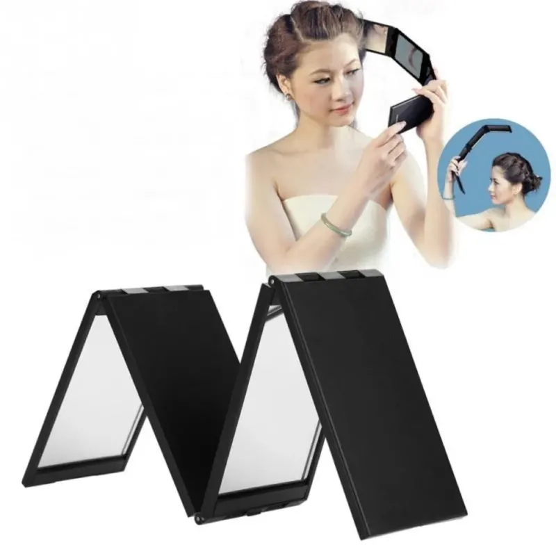 Foldable Handheld Pocket Makeup Mirror - Image 0