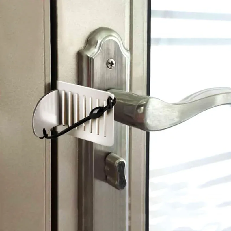Stainless Steel Anti-theft Door Stopper Lock - Image 0