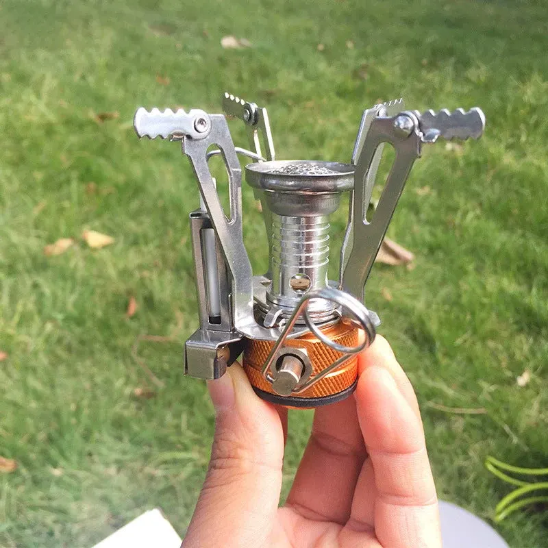 Mini Foldable Outdoor Camping Gas Stove - Image 0