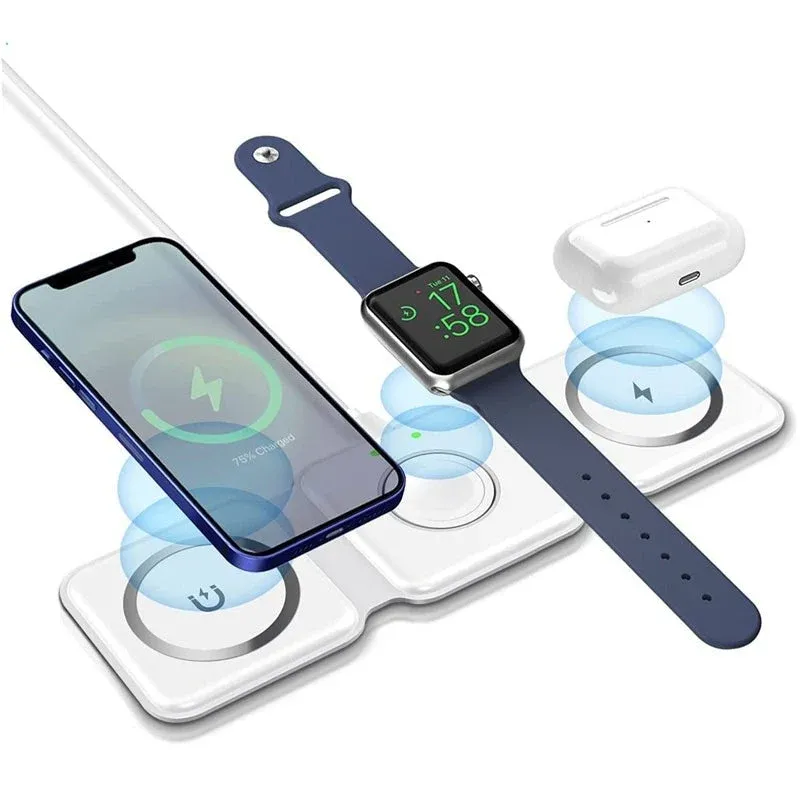 3in1 Foldable Wireless Charging Pad - Image 0