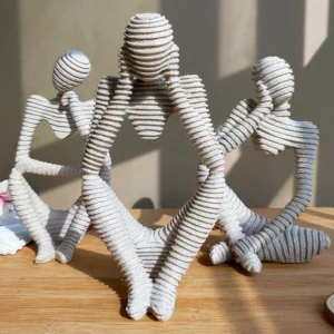 Creative European Thinking Character Sculpture Home Decoration - Image 0