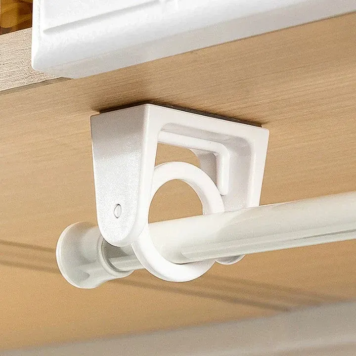 Punch-Free Handy Hook Adjustable Rod Holder - Image 0