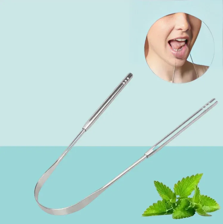 U-shaped Bad Breath Remover Tongue Scraper - Image 0