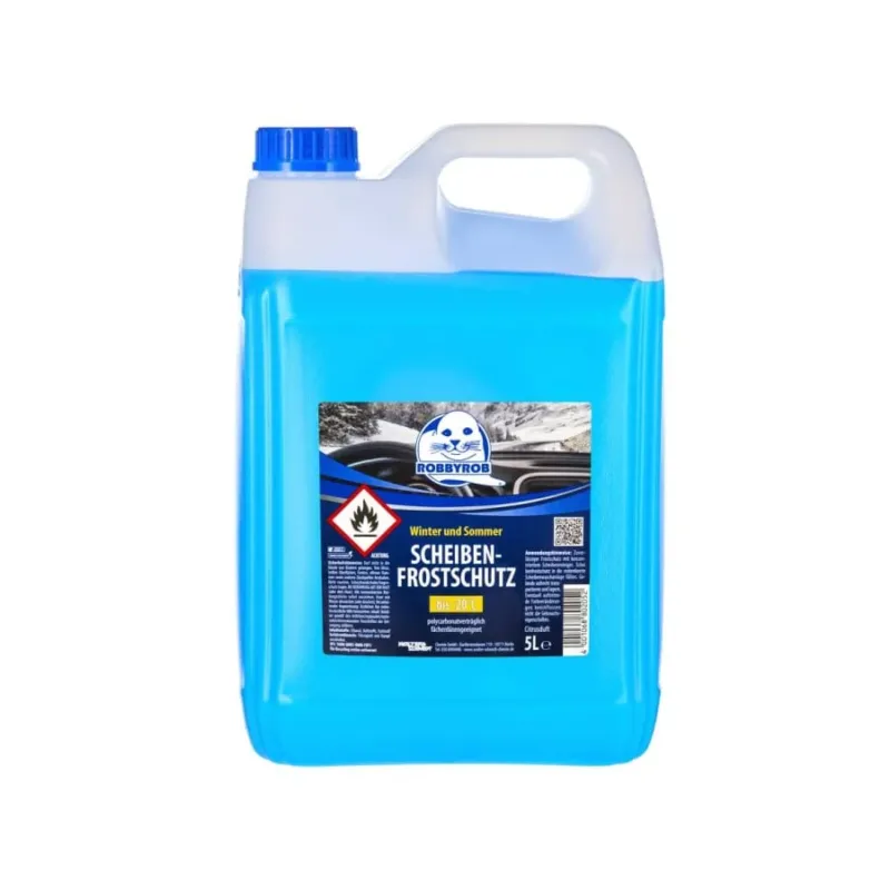 ROBBYROB Scheibenfrostschutz Winter, –20°C 5 Liter