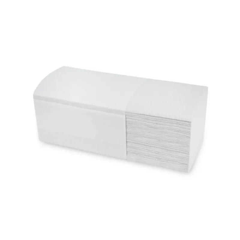 Sobsy Papierhandtücher, 2-lagig, V-Falz, 24 x 20,5 cm, weiß