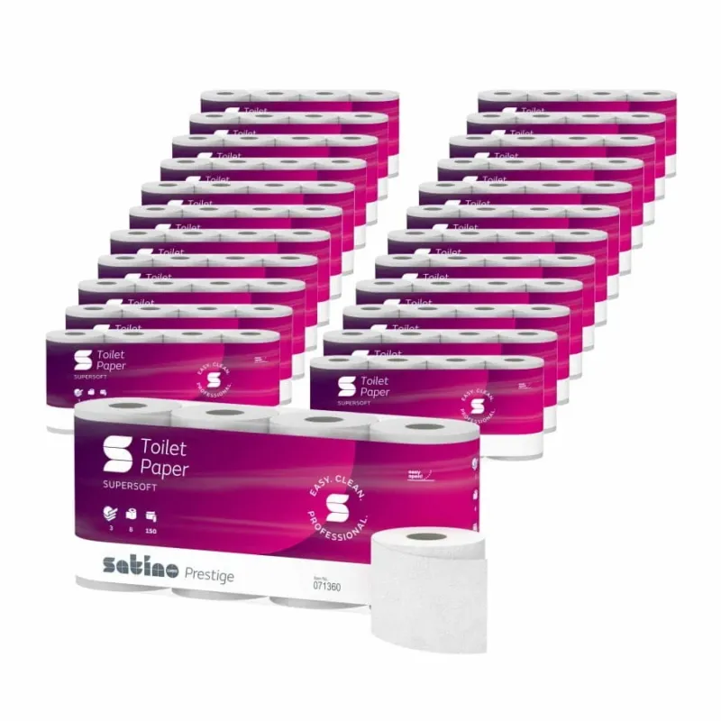 Sonderaktion Satino Prestige Toilettenpapier, 3-lagig, MT1