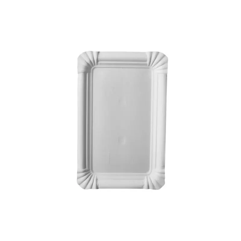 STARPAC Pappteller eckig, 13 x 20 cm