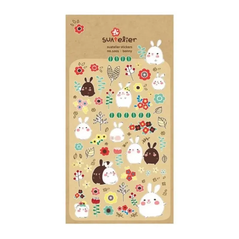 Süßes Sticker-Set Daily Deco 'Bonny'