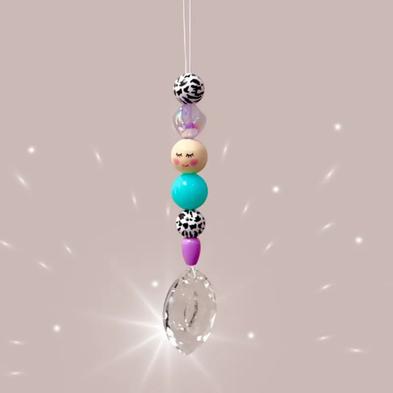 Suncatcher 'Madame Soleil' konvex