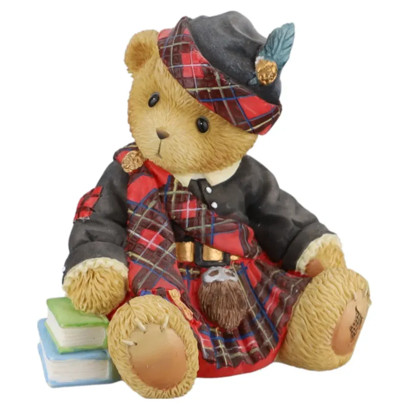 Teddy 4004387 Jimmy "Tis A Wee Bit Of Friendship..." Scottish Boy Figurine Enesco Cherished Teddies mit OVP