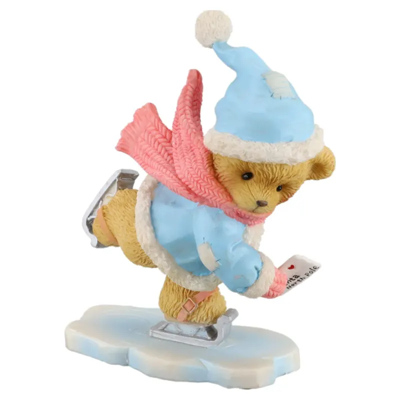 Teddy 4005478 Adrian "Have An Ice Holiday" Bear Ice Skating Enesco Cherished Teddies mit OVP