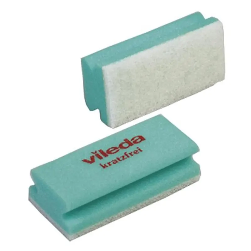 Vileda Professional Padschwamm Non-Scratch 1 Packung (10 Stück), Grün