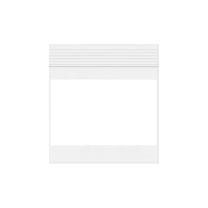 Grip Seal Bags with Write-on-Panel 33x33cm PE 50 micron