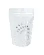 Stand Up Pouches Silver Frosted Bloom 13x7,9x20,6 cm