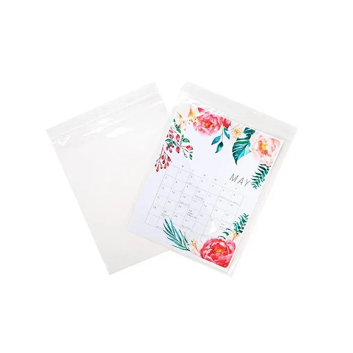 Grip Seal Bags 20x25cm Crystal Clear PP 50 micron