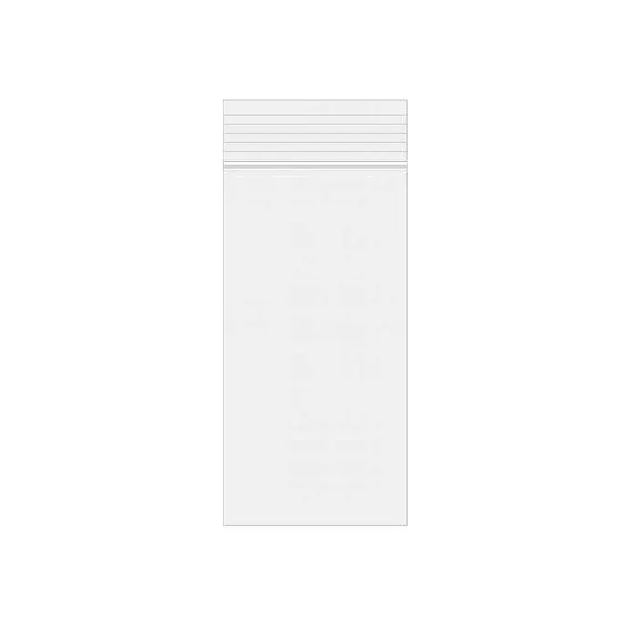 Grip Seal Bags 7.5x20.5cm PE 50 micron