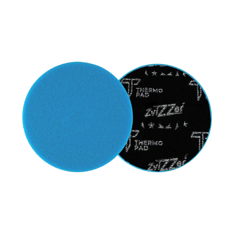 ZviZZer Thermo Allrounder Pad "Ultra Hard" (Blau) — Thermo-Schaumpad Ø 50/20/35 mm / 1 Stück