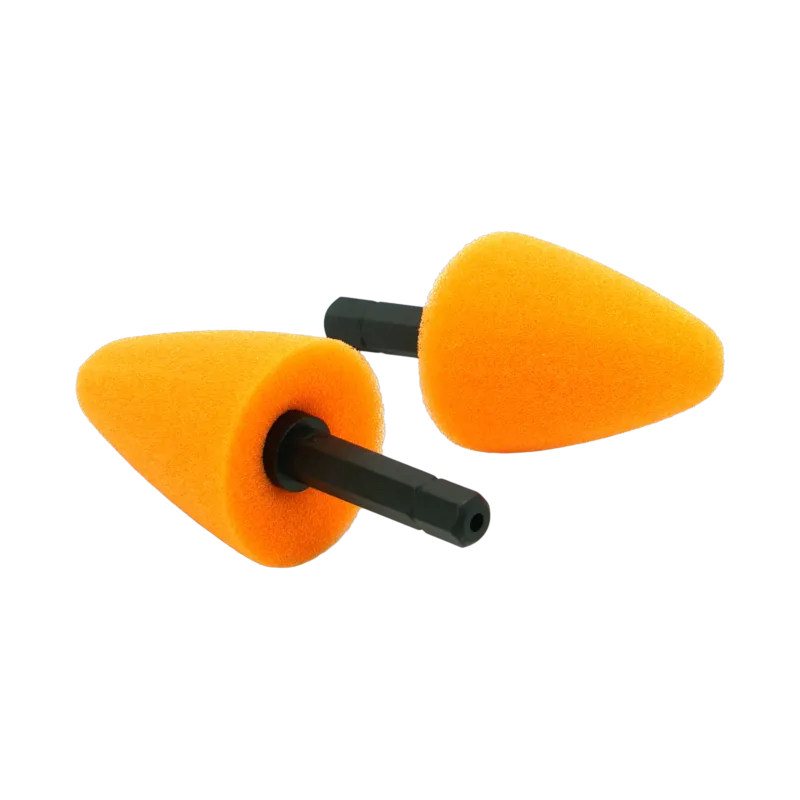 ZviZZer Thermo Cone Pad "Medium" (Orange) — Thermo-Schaumpad Ø 30 × 40 mm / 1 Stück